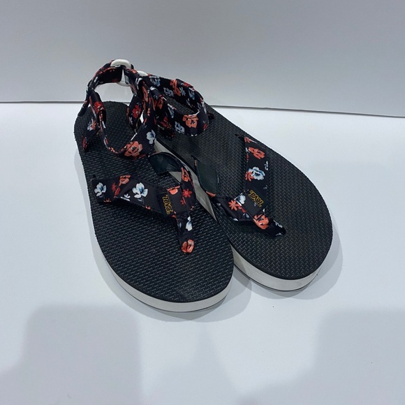 Teva Shoes - Teva floral flatform sandals
